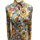 Switch Bonkers Clothing Co Vintage 70s Floral Mini Dress Disco Groovy Mod Psychedelic S 3 image