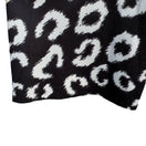 Switch Reversible Leopard Print Plaid Open Front Cardigan Black White Large Layering 3 image