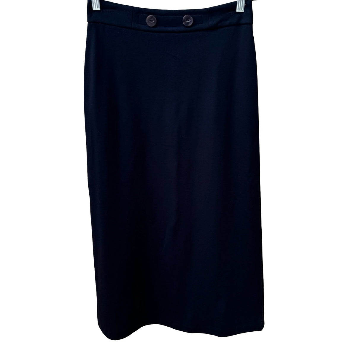 Marina Rossi Vintage 90s Minimalist Tailored Careerwear Luxury Midi Pencil Skirt