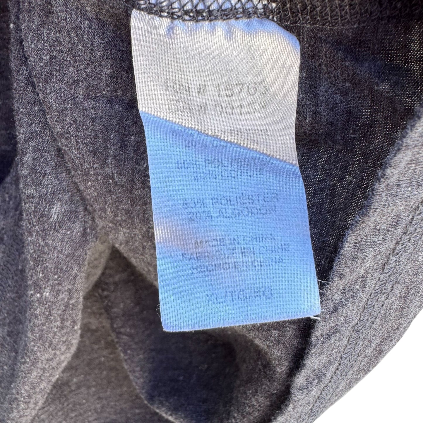 UCLA Champion Authentic Athleticwear Mens Gray Short Sleeve Casual T-Shirt XL