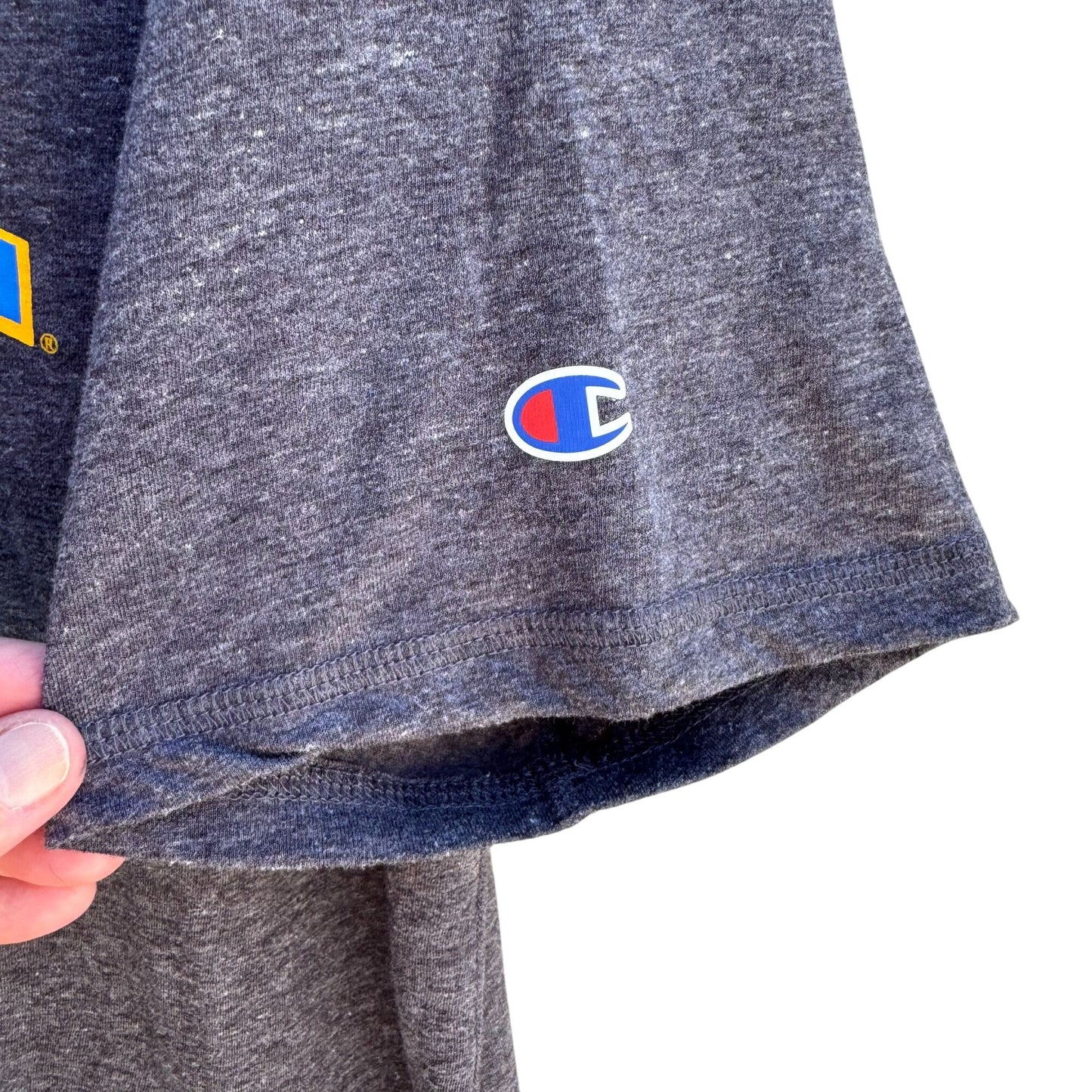 UCLA Champion Authentic Athleticwear Mens Gray Short Sleeve Casual T-Shirt XL