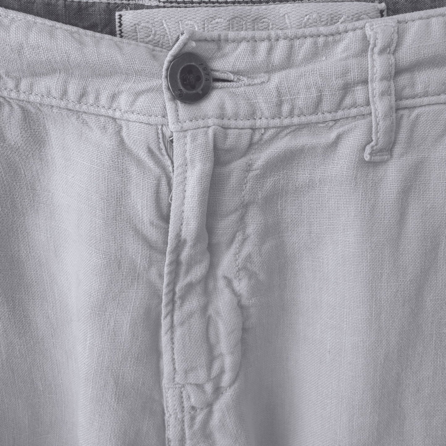 Paperbacks 100% Linen Shorts Coastal Preppy Summer Beach Relaxed White Mens 32