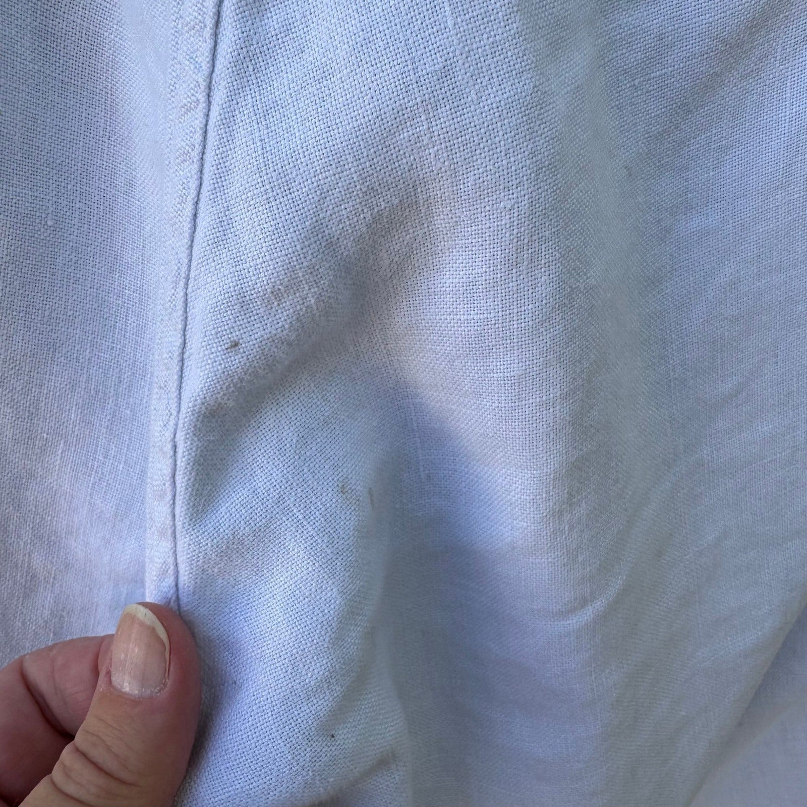 Paperbacks 100% Linen Shorts Coastal Preppy Summer Beach Relaxed White Mens 32