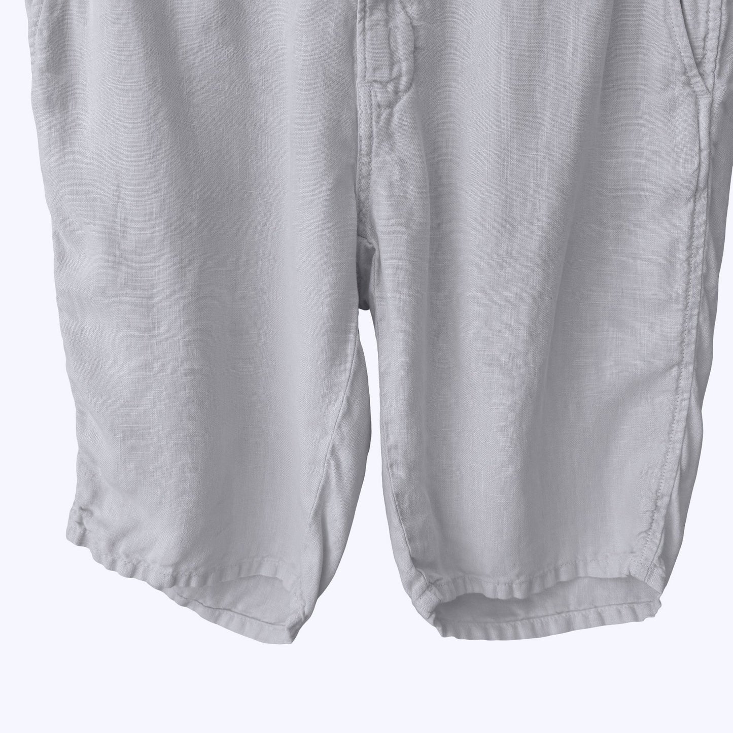 Paperbacks 100% Linen Shorts Coastal Preppy Summer Beach Relaxed White Mens 32