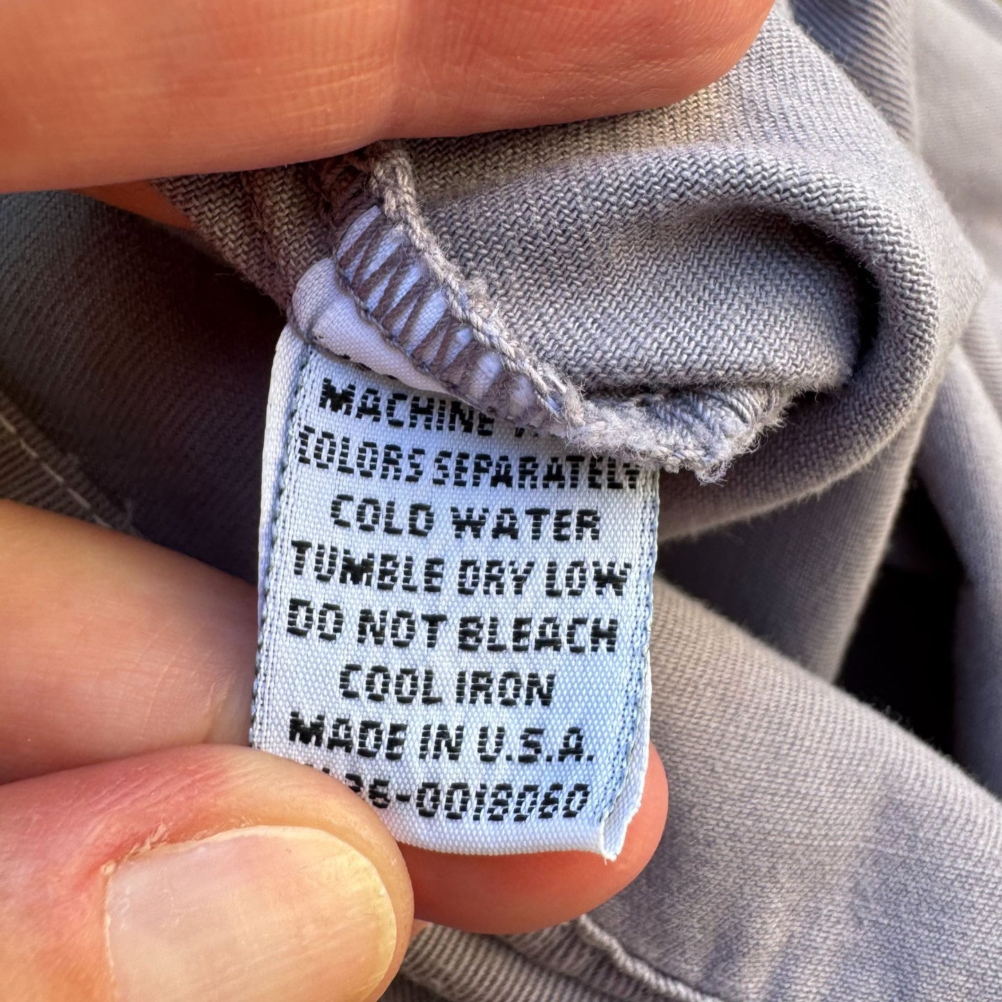 JNCO Vintage Y2K Mens Gray Button-Up American Made Long Sleeve Street Shirt XL