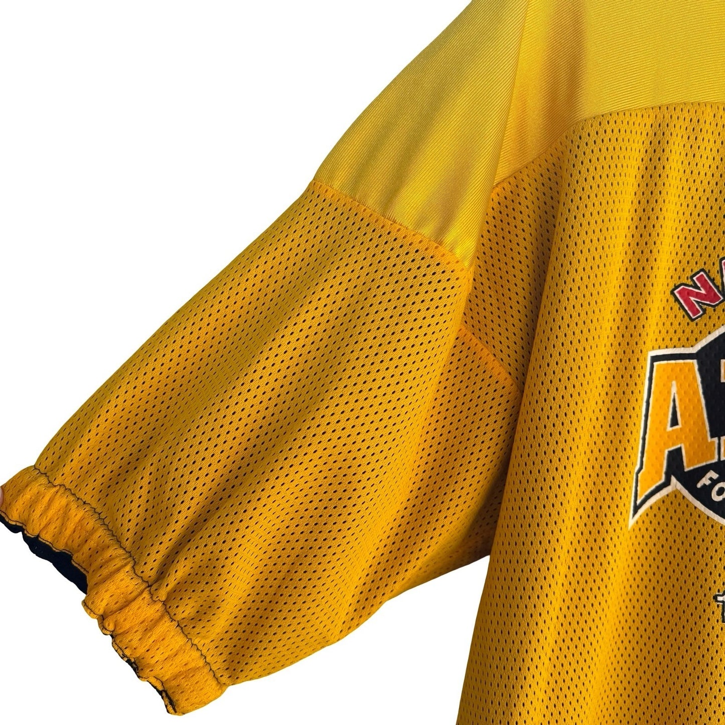 Vintage 1997-1998 NFL Air It Out National Final Reversible Jersey Yellow Black L