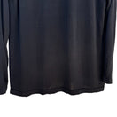 Switch Womens Black Long-Sleeve Knit Crewneck Long Sleeve Minimalist Shirt Blouse Top 2 image