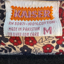 Switch Kaiser Floral Red Blue Hippie Sleeveless India Cotton Boho Festival Maxi Dress M 3 image