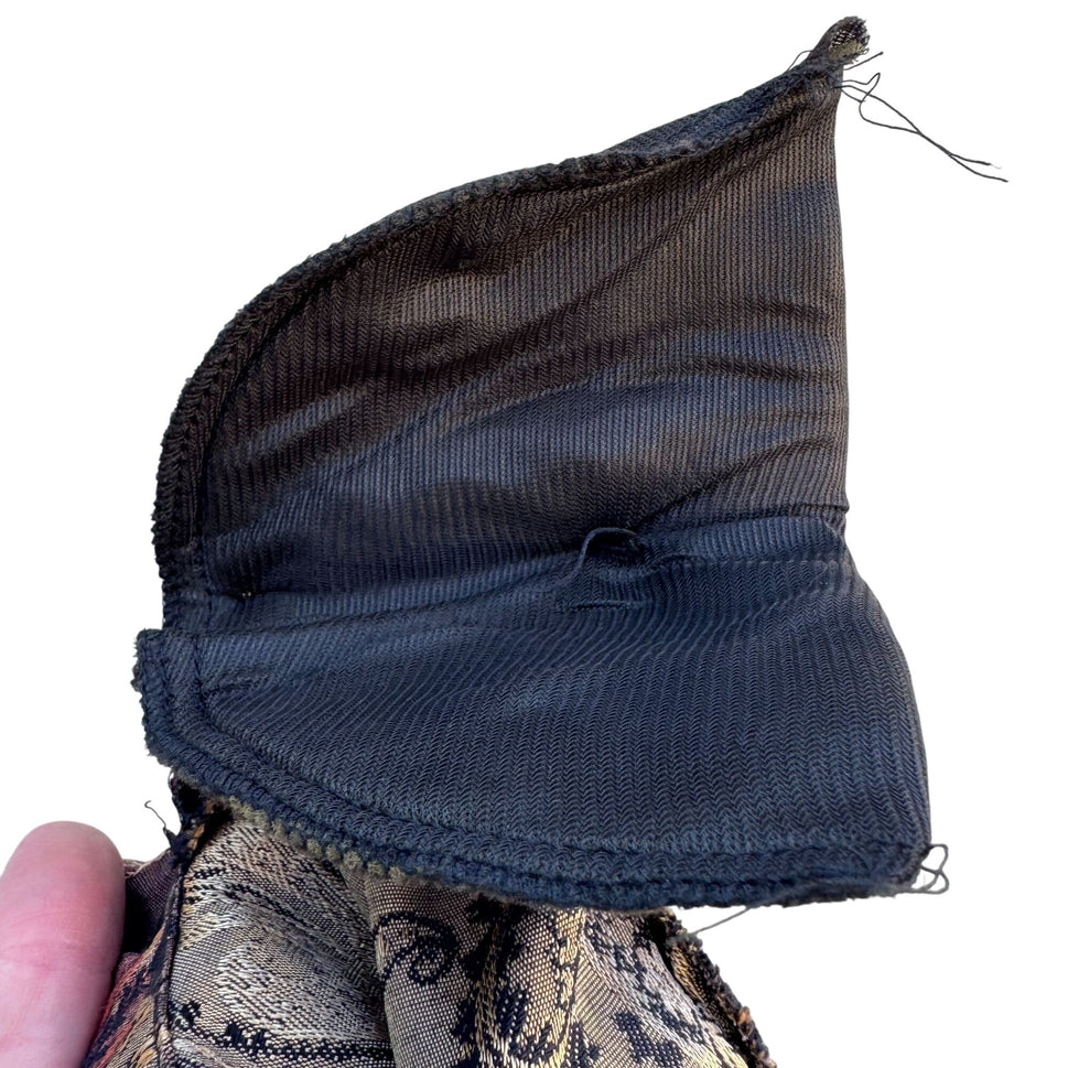 JBT Sport Petite By Fritzi Vintage Womens Paisley Jacquard One Button Blazer PM