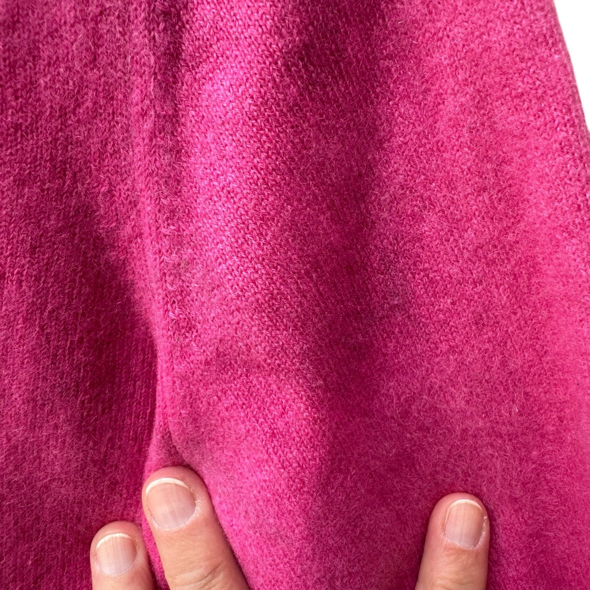 Cashmere Quiet Luxury Minimalist Sustainable Barbiecore Preppy Knit Sweater Pink