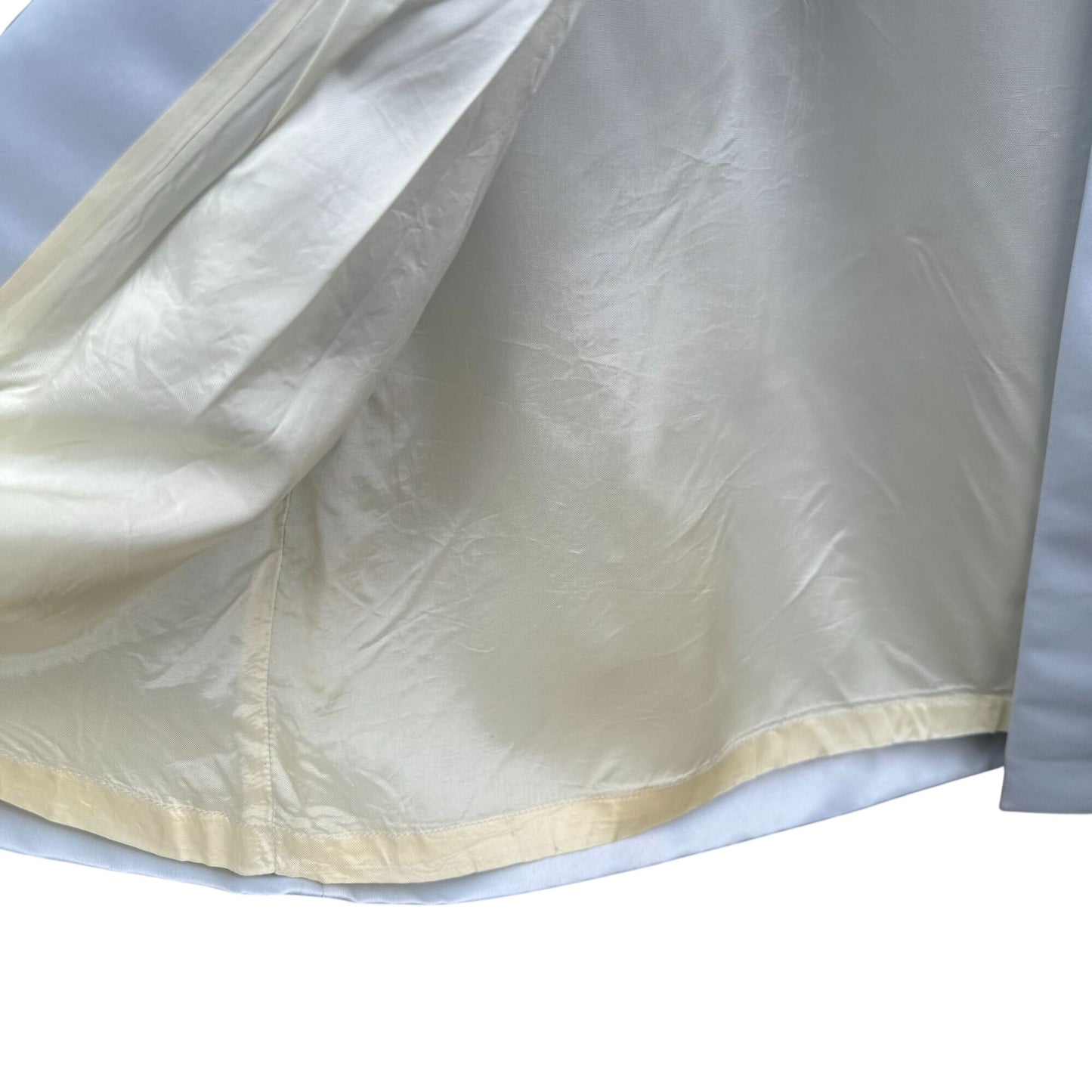 R&M Richards Blue Silver Formal Jacket Full Length Dress Metallic 2 Piece Set 14P