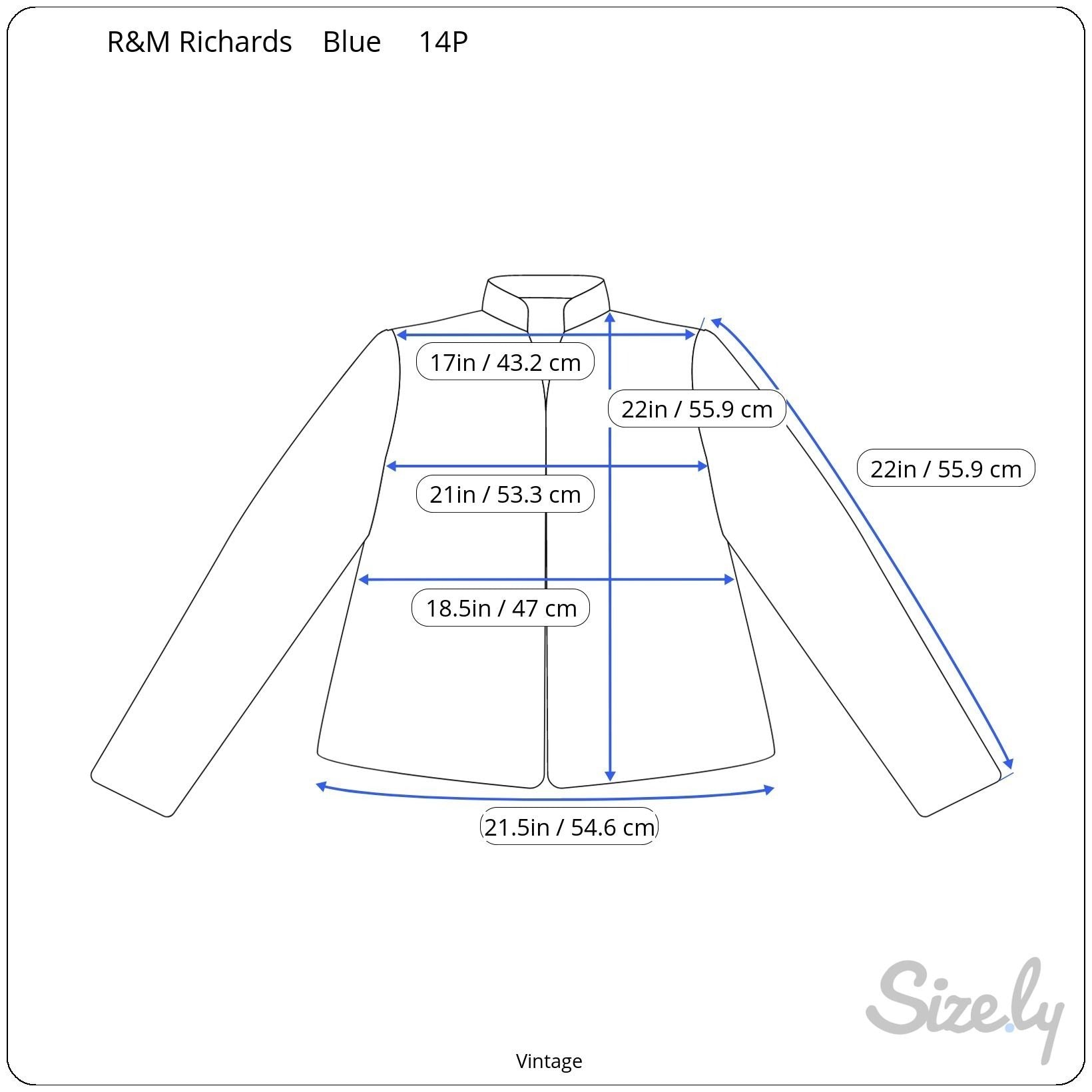 R&M Richards Blue Silver Formal Jacket Full Length Dress Metallic 2 Piece Set 14P