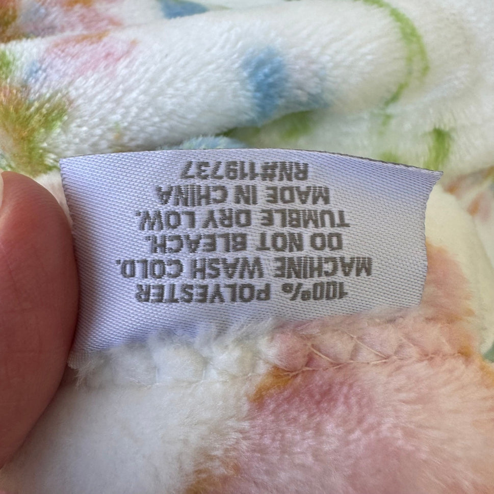 EnVogue Cottagecore Floral Dragonfly Fairy Plush Oversized Throw Blanket 60x70