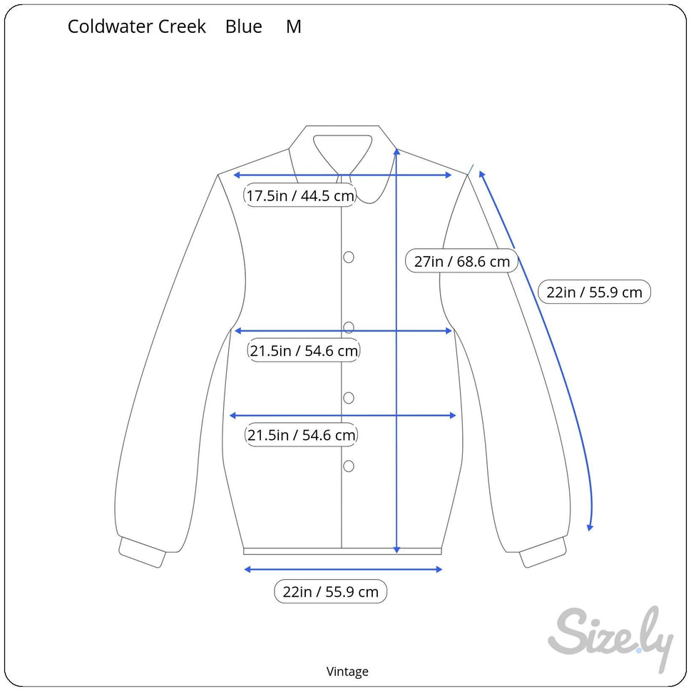 Coldwater Creek Vintage Quilted Jacket M Blue Paisley Design Button Front Jacket