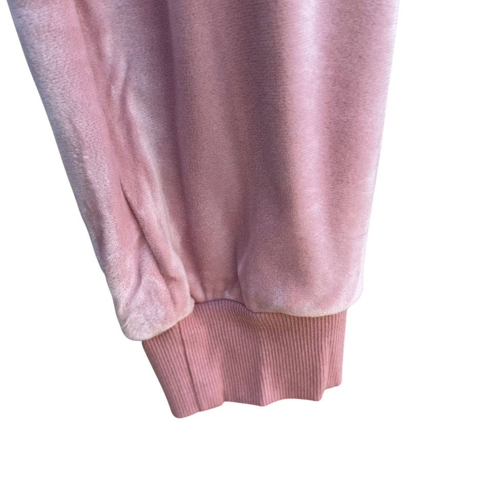 Simply Vera Vera Wang Womens Velour Reflections Pink Sand Sleepwear Lounge Pants M