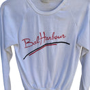 Switch Vintage Velva Sheen Bal Harbour Florida Graphic Long Sleeve Tee White Small 80s 3 image