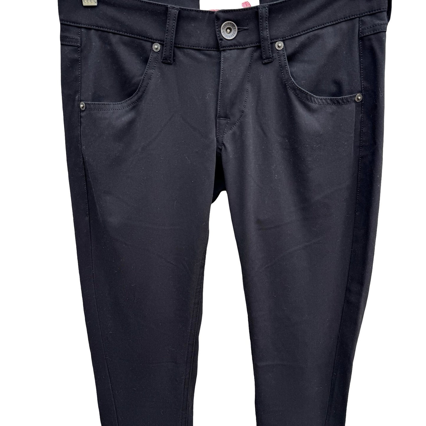 Fornarina Vintage Italian Y2K Steampunk Goth Slim Stretch Flare Hem Jeans 28