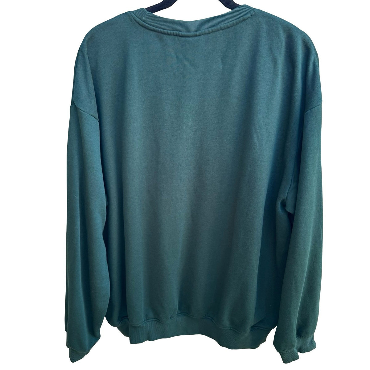 HM Loose Fit Minimalist Oversized Gorpcore Athleisure Sweatshirt Mens Green XL