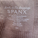 Switch Spanx Look at Me Shapewear Compression Leggings Brown Ribbed High Waisted Pant M 2 image