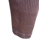Switch Spanx Look at Me Shapewear Compression Leggings Brown Ribbed High Waisted Pant M 3 image