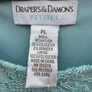 Switch Drapers &amp; Damons Pastel Blue Floral Lace Sleeveless Top PL NEW Coquette Feminine 2 image