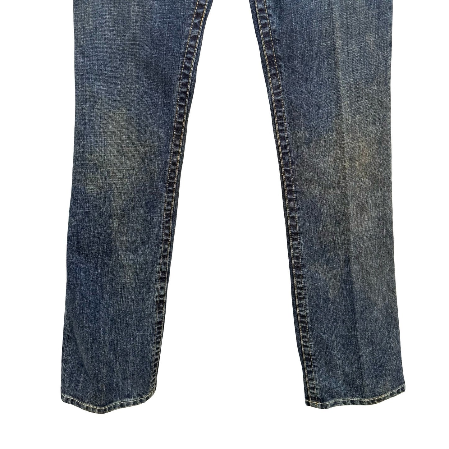 Seven7 Premium Denim Y2K Womens Straight Leg Jeans New Midnt SJ113SC Size 32 NWT