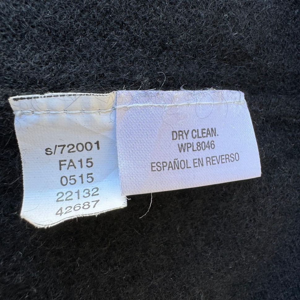 Charter Club Luxury Cashmere Minimalist Preppy V-Neck Old Money Sweater Black M