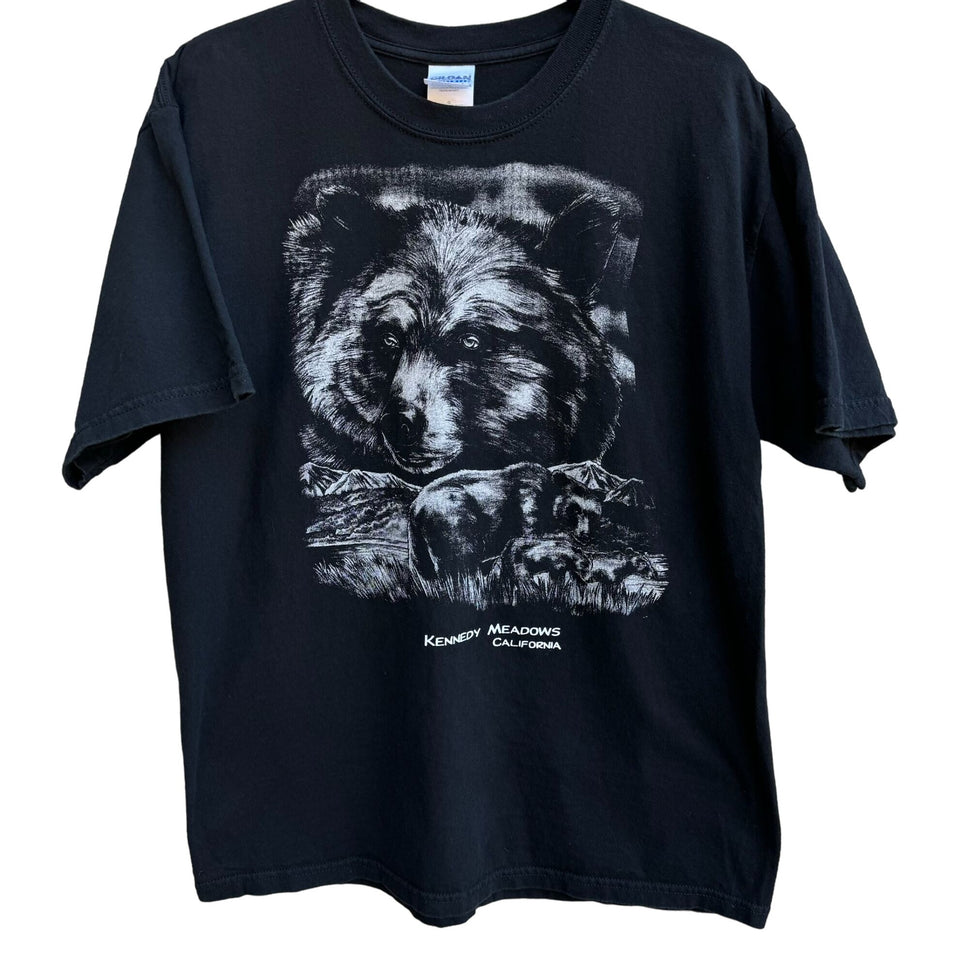 Kennedy Meadows Pacific Crest Trail Gildan Black Graphic Print Tee Shirt Unisex