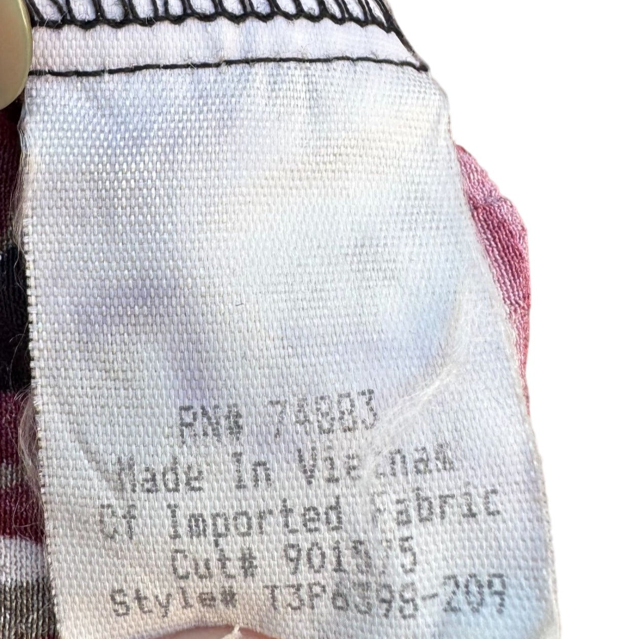 Twyla & Blu II Vintage Womens Floral Button-Up Tie Front Cropped Blouse Shirt 2X