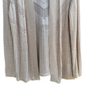 Switch Boho Coastal Cottagecore Minimalist Airy Pointelle Knit Open Front Cardigan XL 3 image