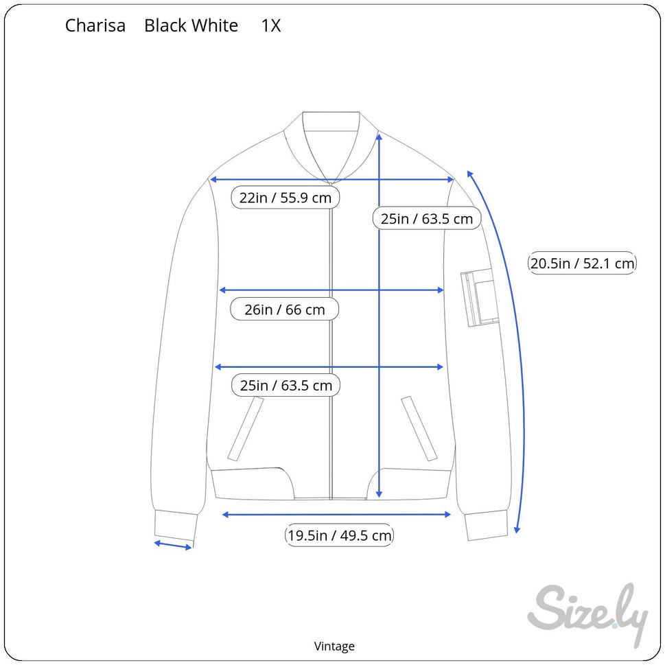 Cherisa Vintage 80s Womens Oversized Patchwork Patterned Retro Bomber Jacket 1X