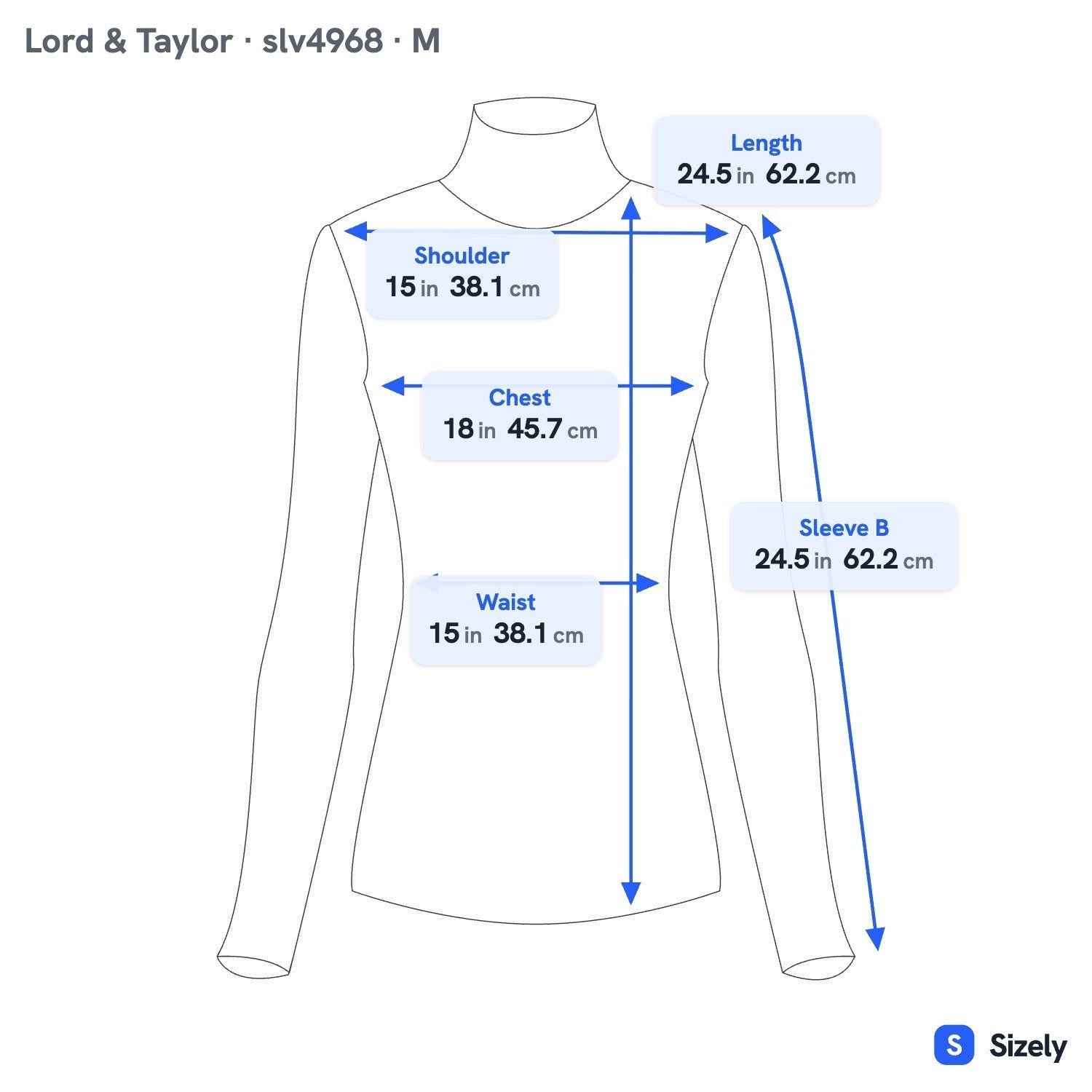 Lord & Taylor 100% Cashmere Quiet Luxury Old Money Turtleneck Sweater Blue M