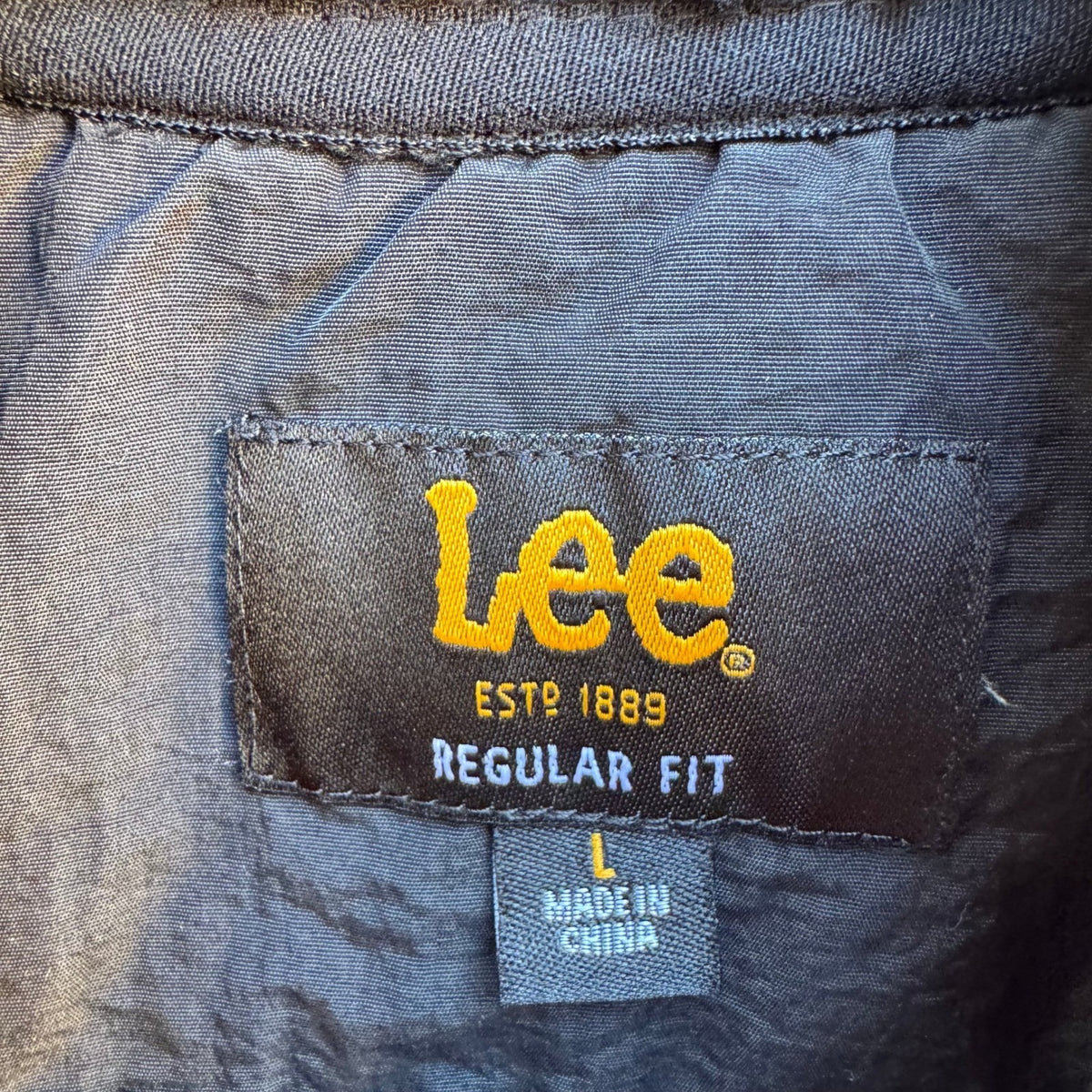 Lee Gorpcore Layering Sweater Fleece Sherpa Collar Utility Vest Burgundy Mens L