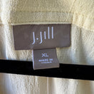 Switch J Jill Butter Yellow Coastal Minimalist Lagenlook Cotton Gauze Tunic Top XL NEW 2 image