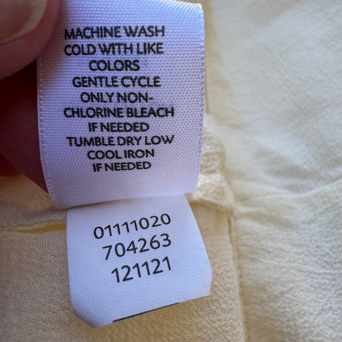 J Jill Butter Yellow Coastal Minimalist Lagenlook Cotton Gauze Tunic Top XL NEW