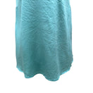 Switch Vintage Y2K Turquoise Silky Lace Trim V-Neck Camisole Sleeveless Coquette Top M 3 image