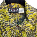 Switch Morgan De Toi Vintage French Y2K 90s Semi Sheer Indie Animal Print Mesh Blouse 3 image