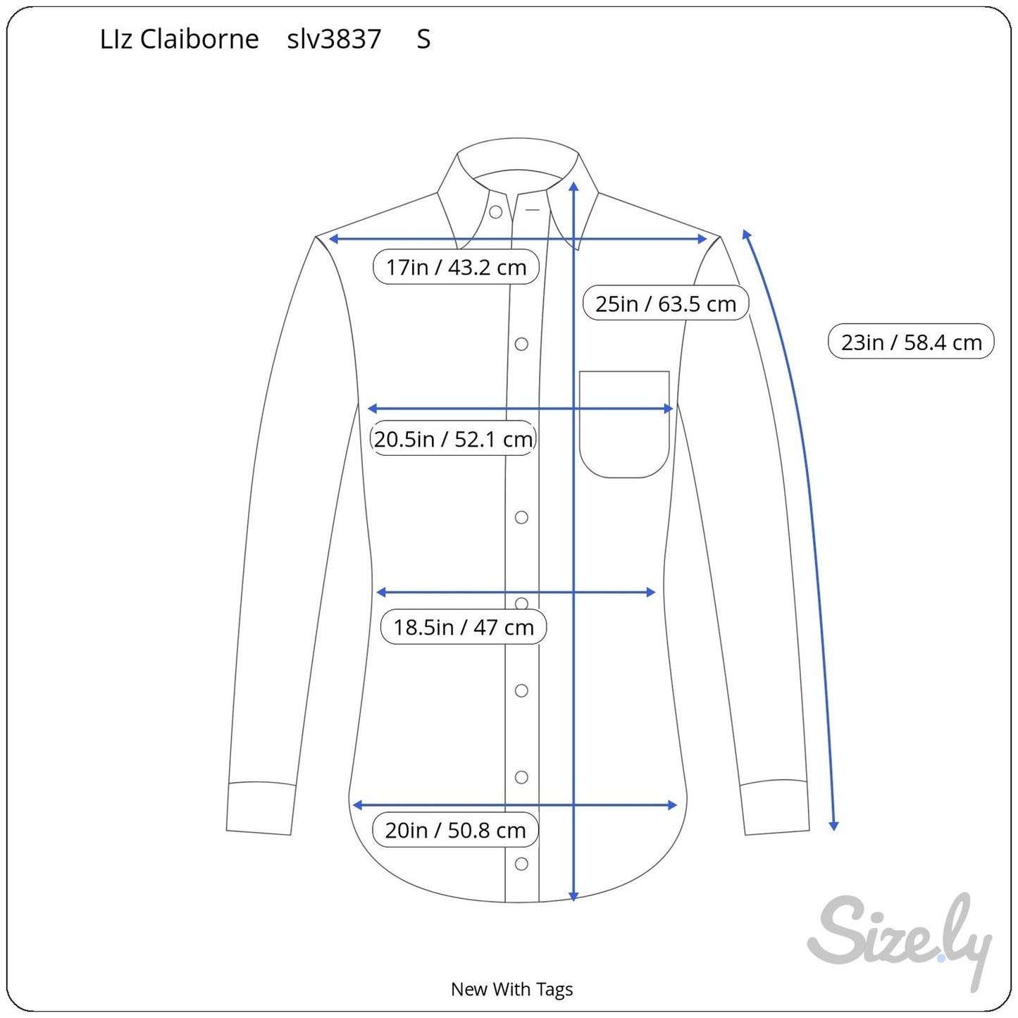 Liz Claiborne Lizsport Y2K Womens Smoke Screen Grey Cotton Button Down Shirt NEW