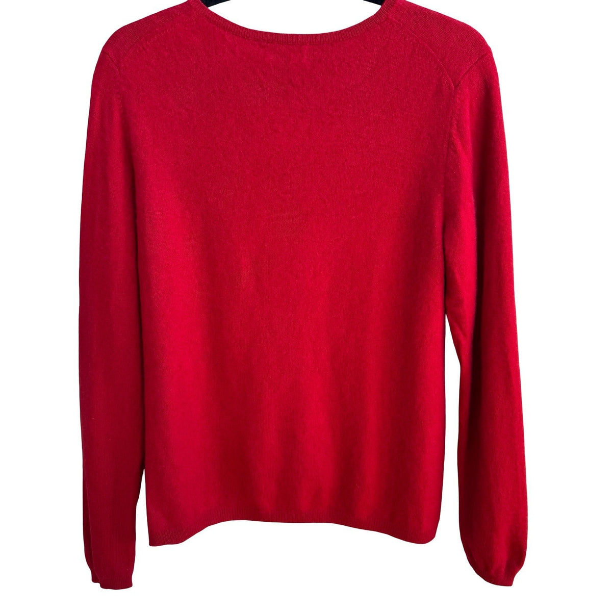 Charter Club 100% Cashmere 2-Ply Knit Quiet Luxury Old Money Preppy Sweater L