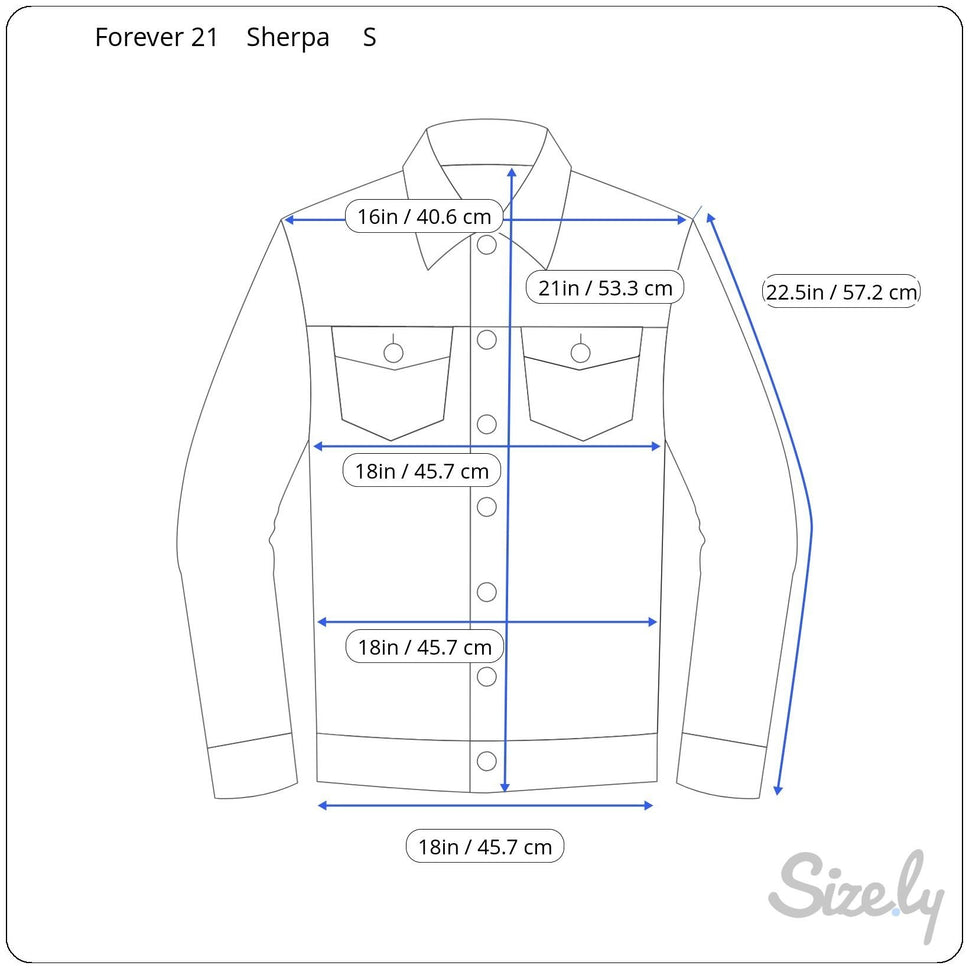 Forever 21 Womens Sherpa Faux Shearling Corduroy Jacket S Tan Western Trucker