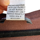 Switch Self Esteem Vintage Y2K Brown Lace-Up Scoop V-Neck Cotton Womens Shirt Top 22/24 3 image