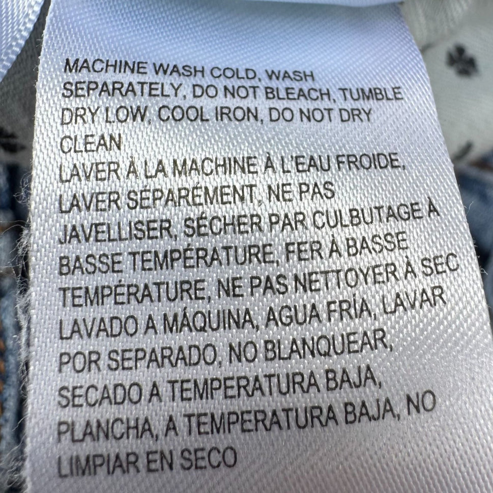 Lucky Brand Classic Fit Denim Straight Leg Jeans Vintage Wash 90s Retro 35x29