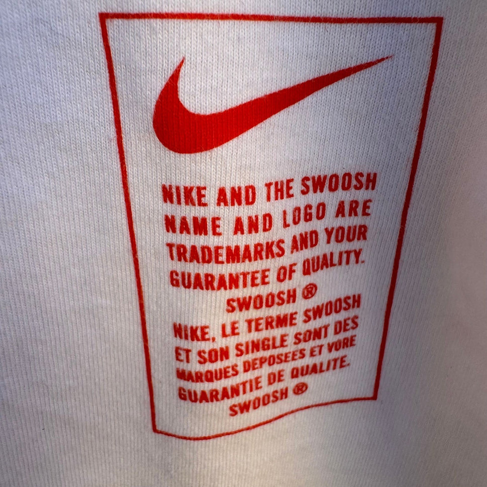 Nike Sportswear Multi Logo Swoosh Graphic T-Shirt White Athleisure S Hypebeast