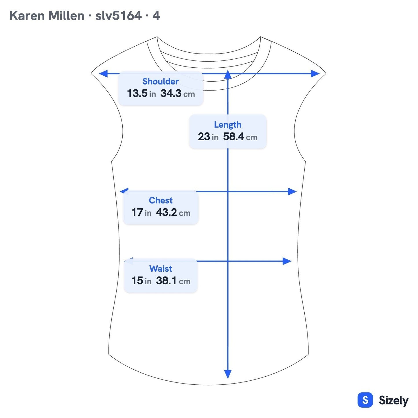 Karen Millen Minimalist Draped Sleeveless Blouse Faux Leather Shoulders Black 4