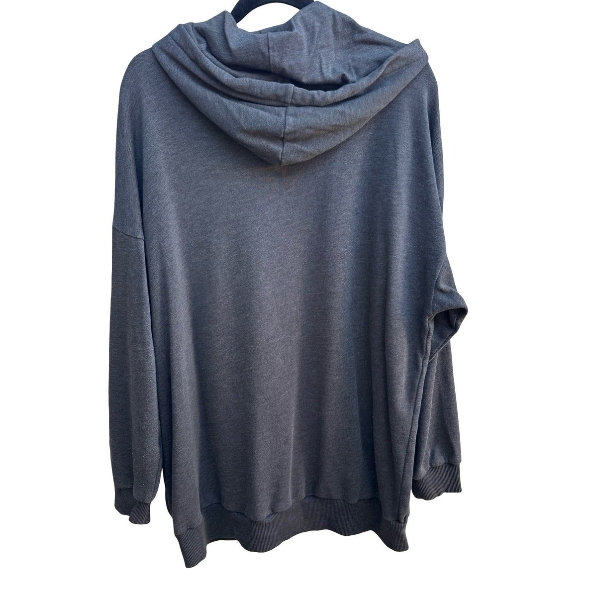American Eagle Oversized Athleisure Jegging Fit Cozy Pullover Hoodie Gray L