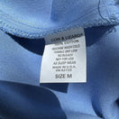 Switch Cow &amp; Lizard Vintage Womens Blue Floral Tencil Cotton Full Flowy Skirt New M 2 image