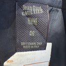 Switch Jean Paul Gaultier Femme 90s Y2K Black Cotton Midi Pencil Skirt Avant Garde M 2 image