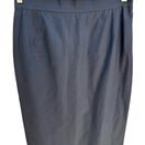 Switch Jean Paul Gaultier Femme 90s Y2K Black Cotton Midi Pencil Skirt Avant Garde M 3 image