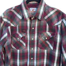 Switch Prentiss Outdoors Vintage 80s Mens Western Plaid Heavy Flannel Shirt Pearl Snap 3 image