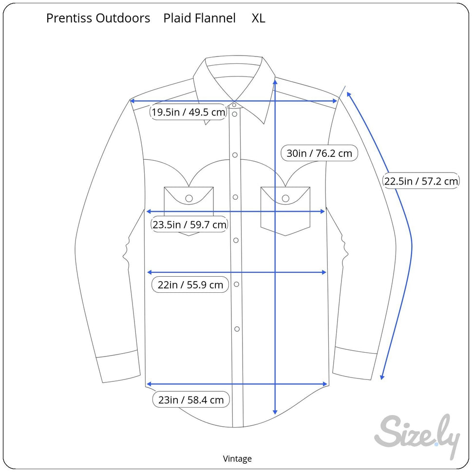 Prentiss Outdoors Vintage 80s Mens Western Plaid Heavy Flannel Shirt Pearl Snap